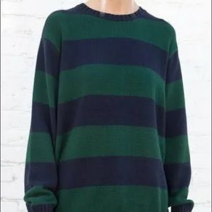 Blue and green brandy sweatshirt